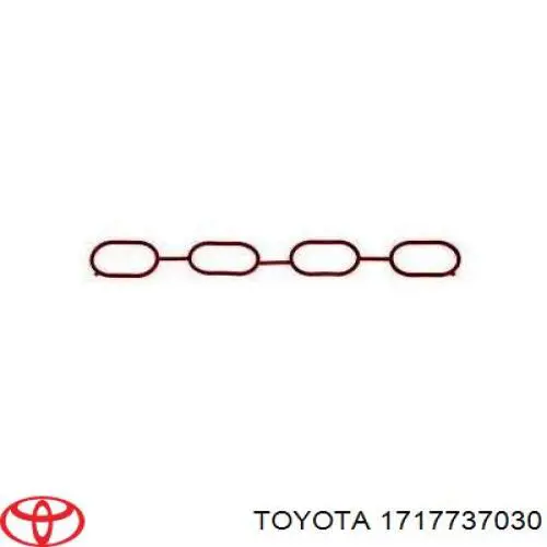 Прокладка впускного коллектора на Toyota Corolla E17