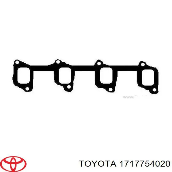 Прокладка впускного коллектора на Toyota Hiace II 