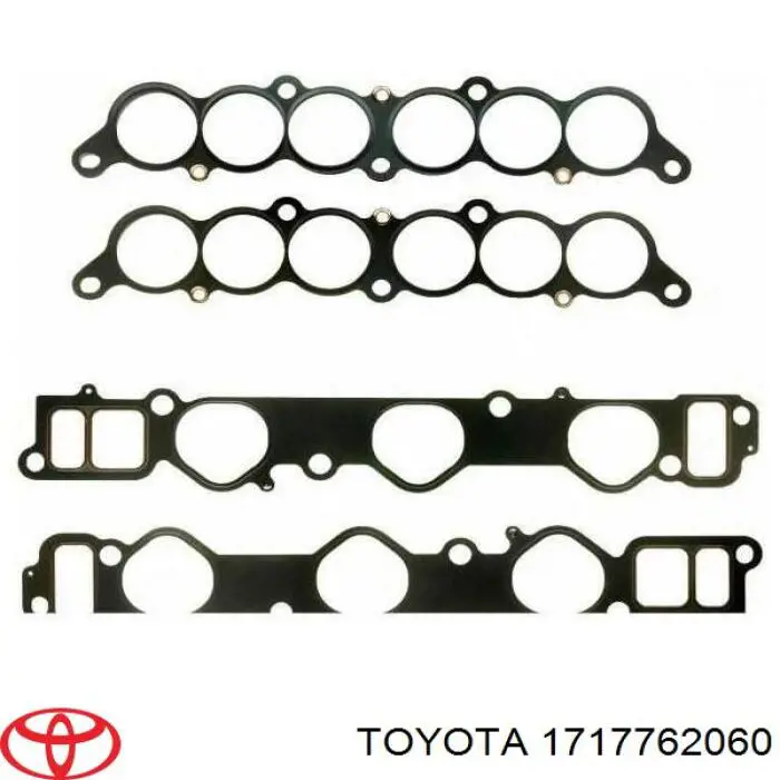 1717762060 Toyota Прокладка впускного коллектора нижняя