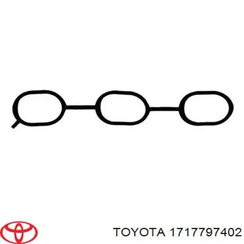 1717797402 Toyota прокладка впускного коллектора