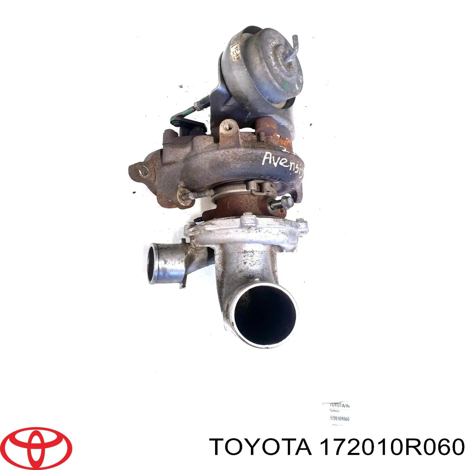 172010R062 Toyota турбина