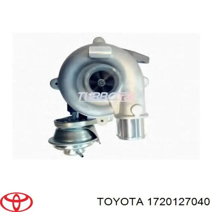 Turbocompresor 1720127040 Toyota