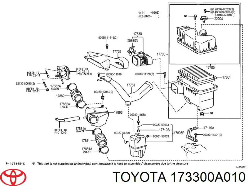  173300A010 Toyota