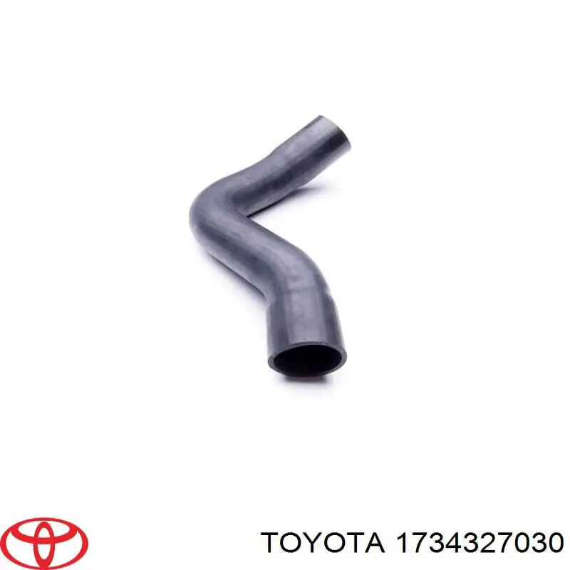 Mangueira (cano derivado) inferior de intercooler para Toyota Avensis (T25)