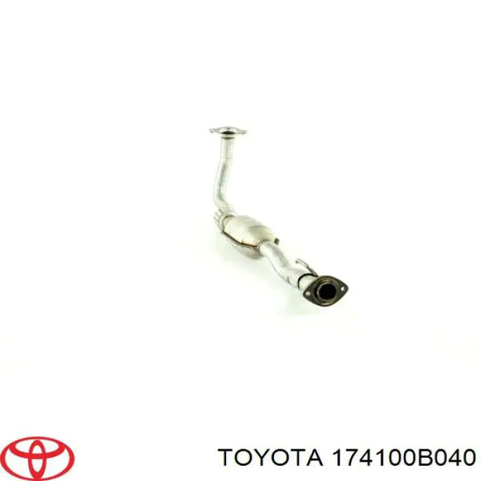 Глушитель, центральная часть Toyota 174100B040 цена, от 54.13 USD