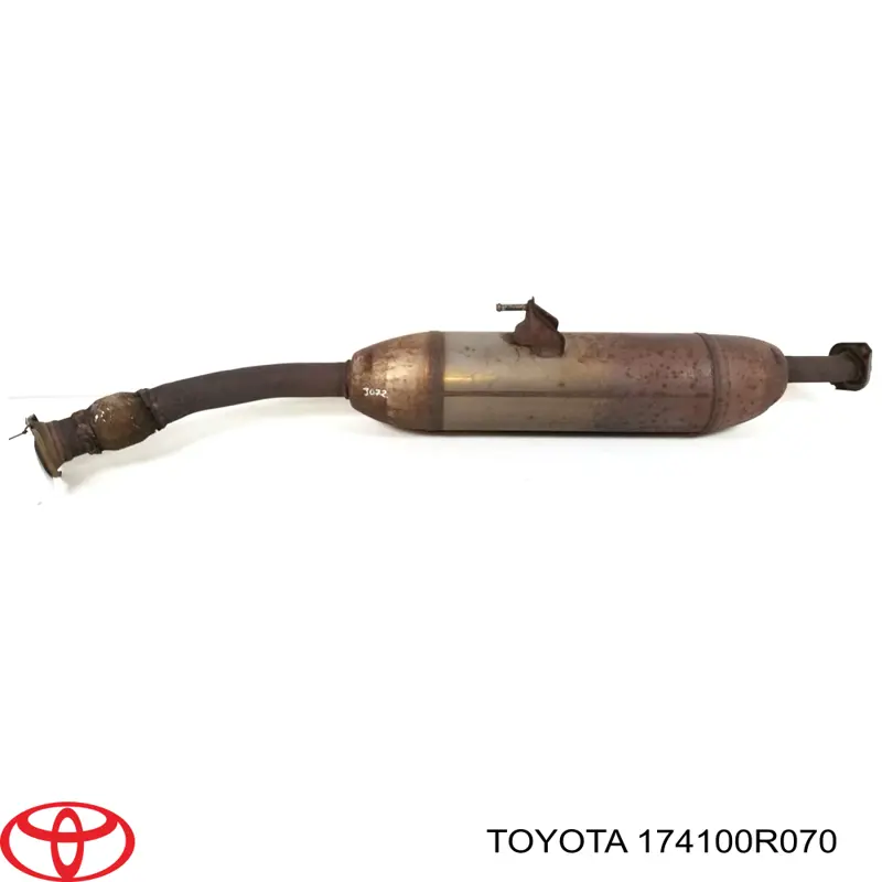 Глушитель, передняя часть Toyota 174100R070 цена, от 300.88 USD