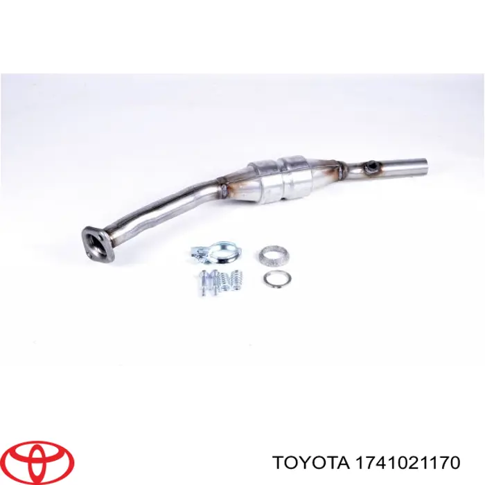 Конвертор-катализатор на Toyota Yaris VERSO NCP2