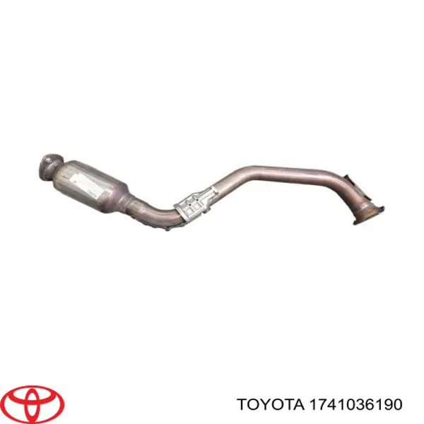 1741036190 Toyota tubo de admissão dianteiro (calças do silenciador)