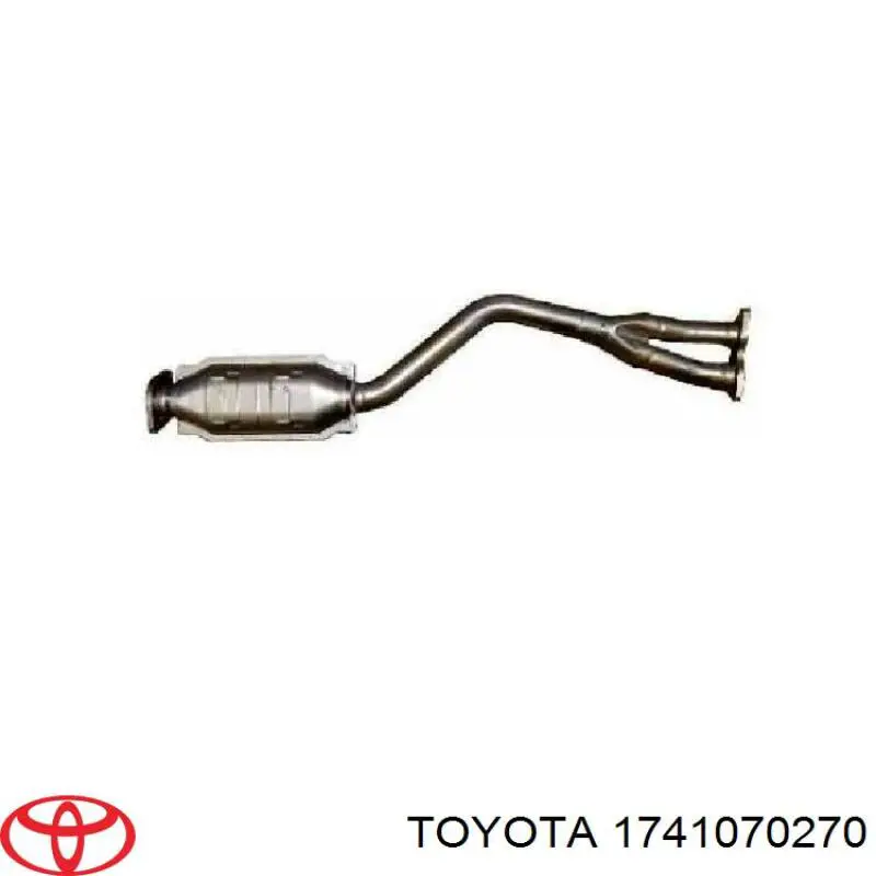 Купить 1741070270 Toyota Преобразователь отработавших газов