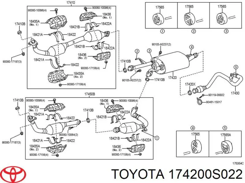  174200S022 Toyota