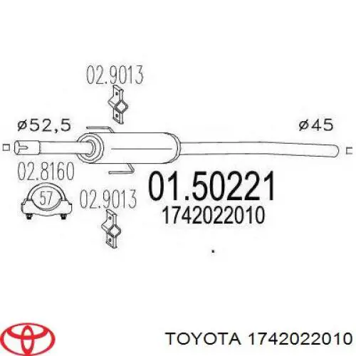  1742022010 Toyota