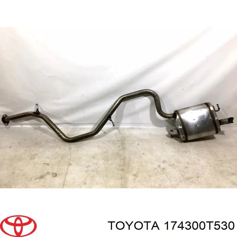Выхлопная труба на Toyota Corolla  E21