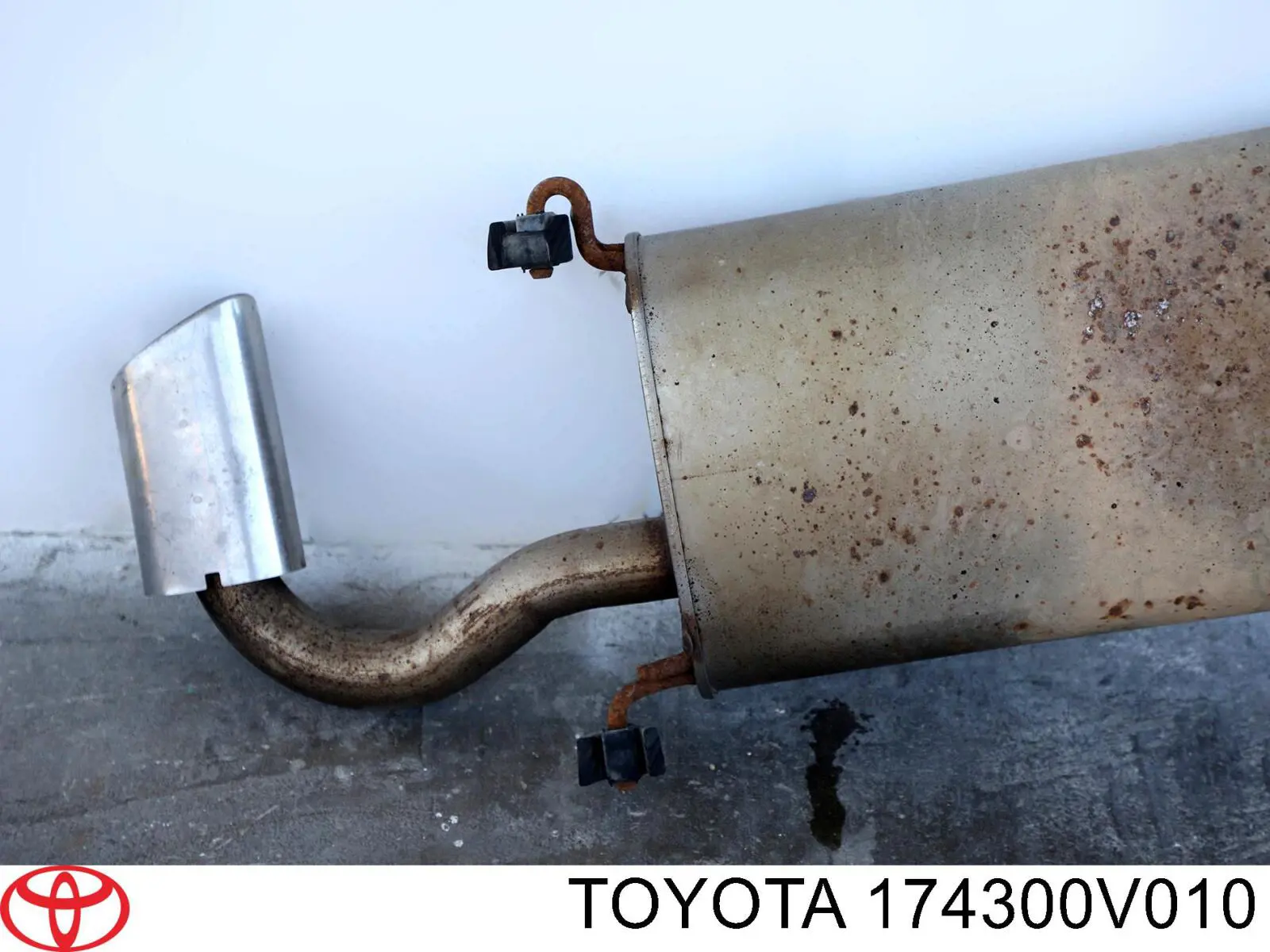 Выхлоп задний Toyota 174300V010 цена, от 183.71 USD
