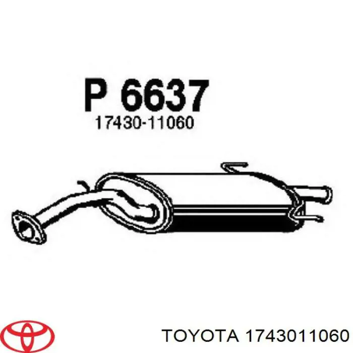  1743011060 Toyota