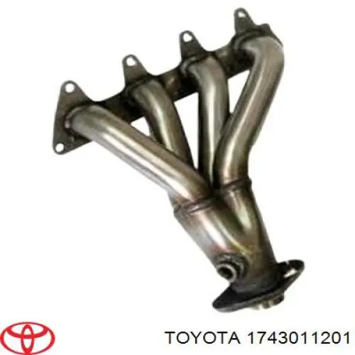 Глушитель задний 1743011201 Toyota