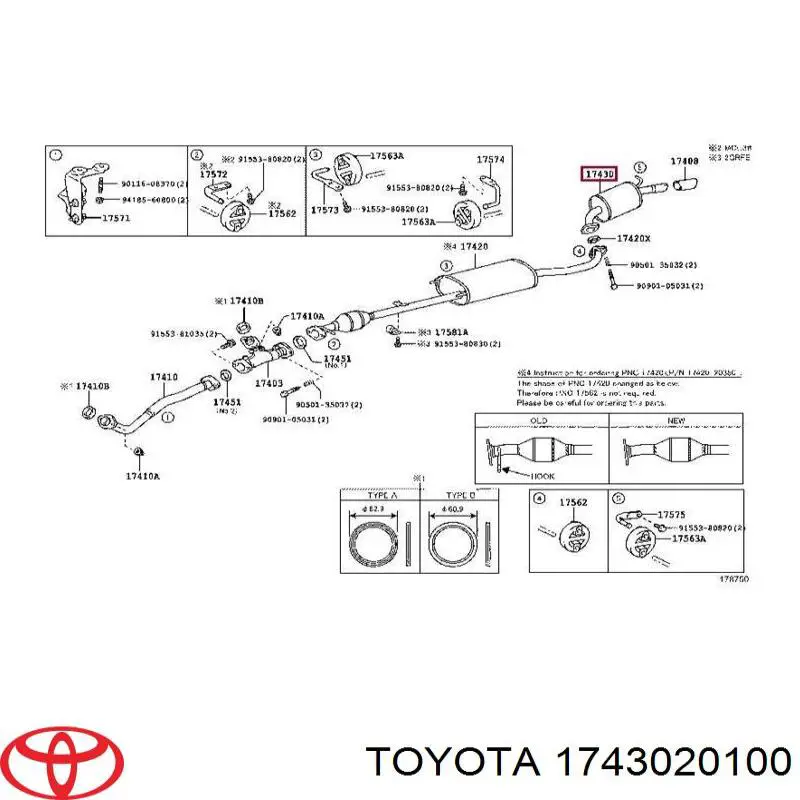 1743020100 Toyota/Lexus