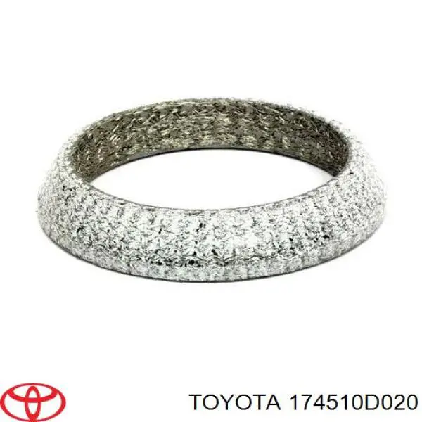 Junta, tubo de escape 174510D020 Toyota