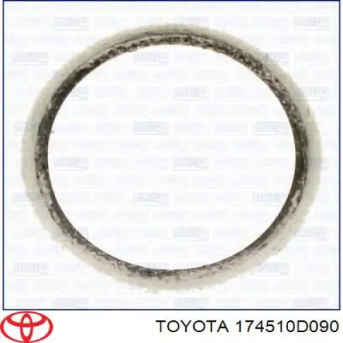 174510D090 Toyota кольцо приемной трубы глушителя