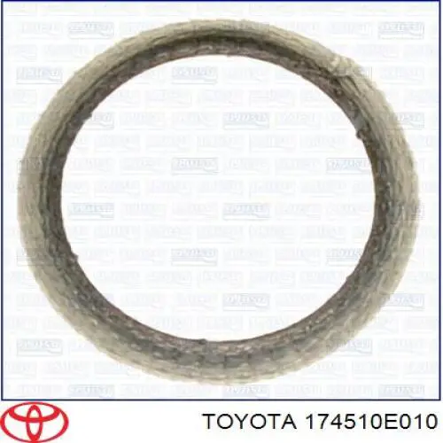 174510E010 Toyota кольцо приемной трубы глушителя