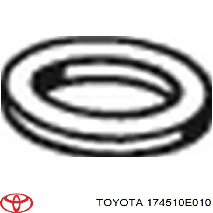 Кольцо приемной трубы глушителя уплотнительное Toyota 174510E010 цена, от 2.45 USD