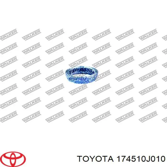 Кольцо приемной трубы глушителя 1418378501 Suzuki