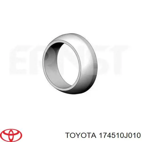 Junta, tubo de escape 174510J010 Toyota