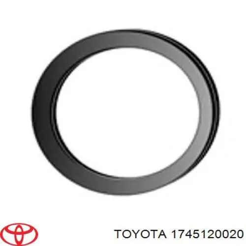 Anel de tubo de admissão do silenciador 1745120020 Toyota