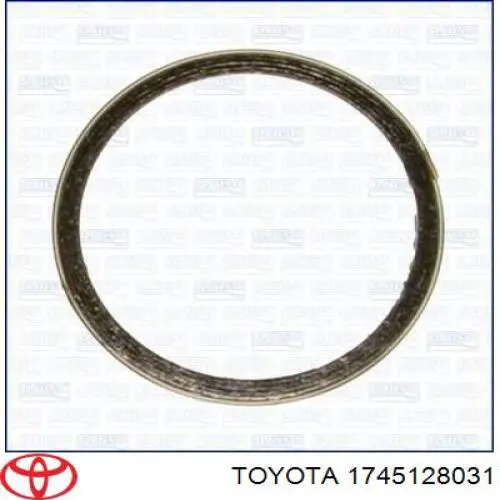 1745128031 Toyota vedante de tubo de admissão do silenciador