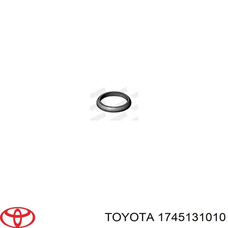 Прокладка глушителя монтажная на Toyota RAV4 III 