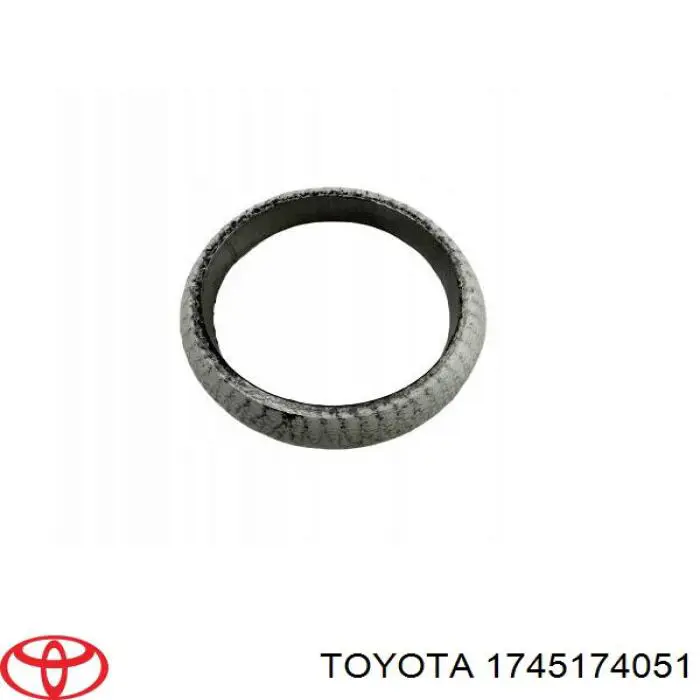 Прокладка приемной трубы глушителя Toyota 1745174051