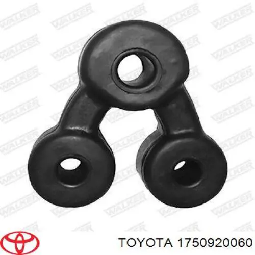 Купить 1750920060 Toyota Подвесные подушки глушителя