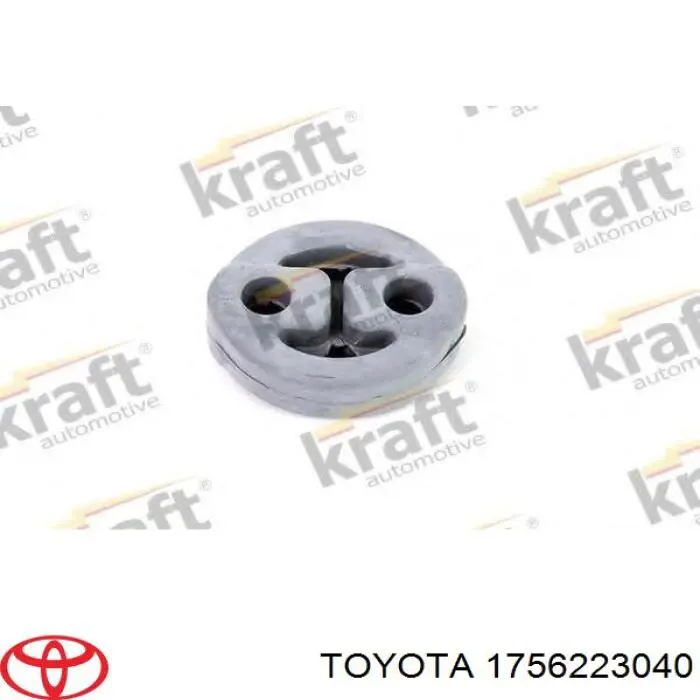 Soporte, silenciador 1756223040 Toyota