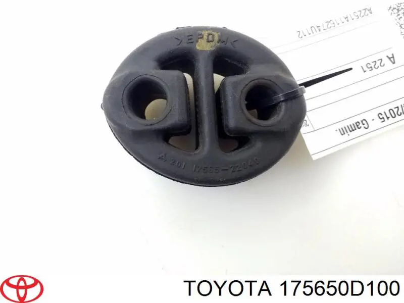 Soporte, silenciador 175650D100 Toyota