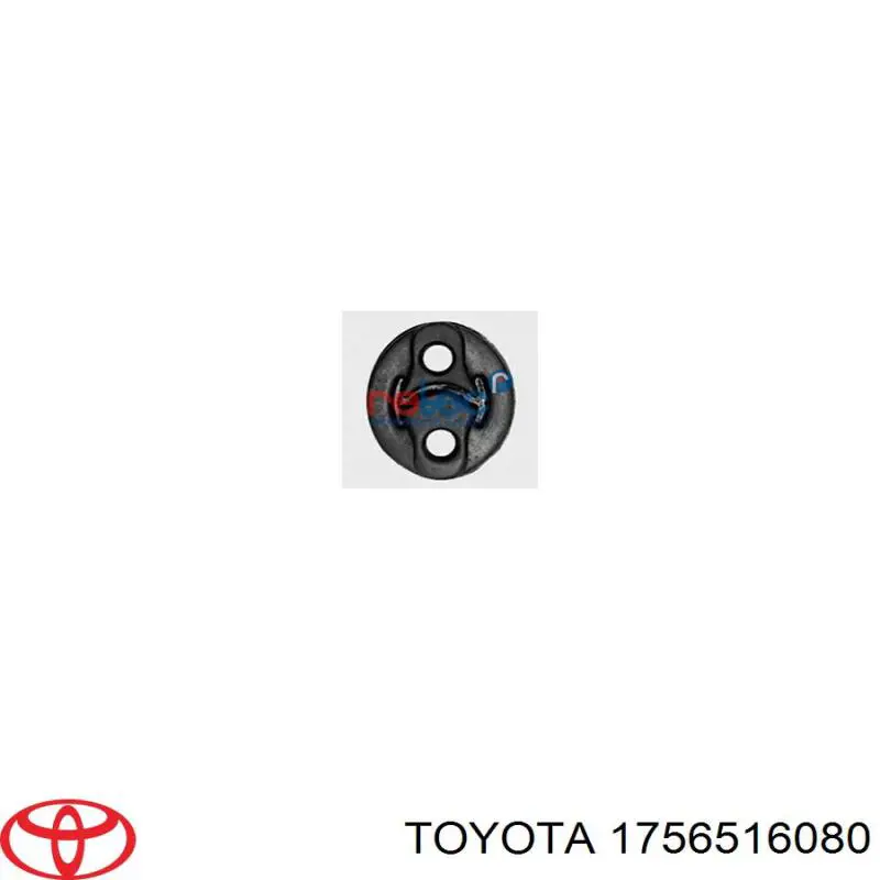 Soporte, silenciador 1756516080 Toyota