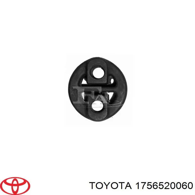 Подушка крепления глушителя Toyota 1756520060 цена, от 1.63 USD