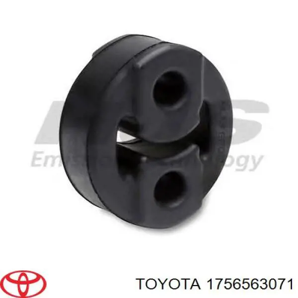 Soporte, silenciador 1756563071 Toyota