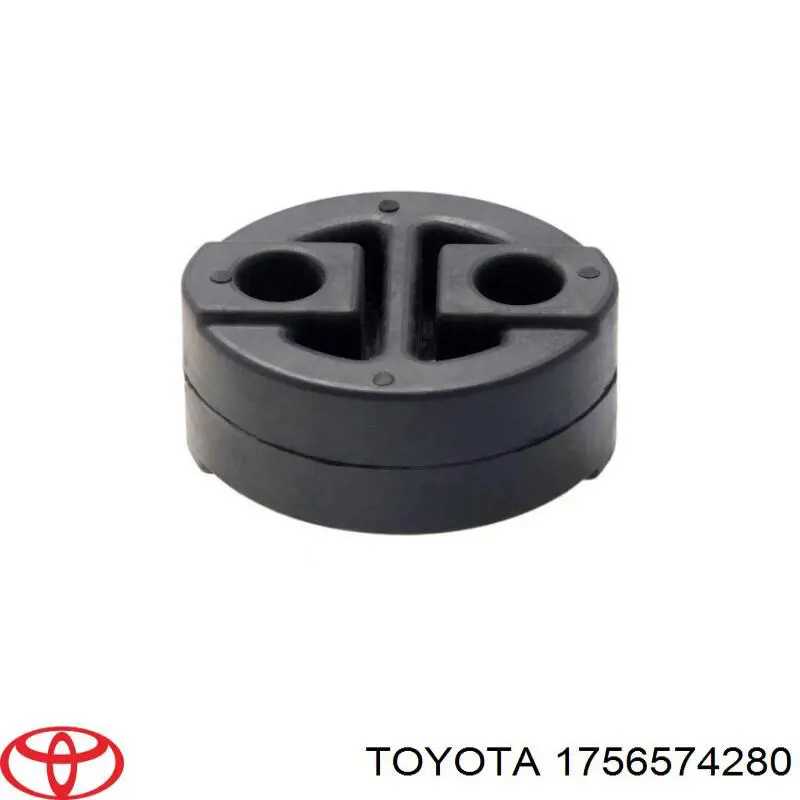 Подушка крепления глушителя Toyota 1756574280