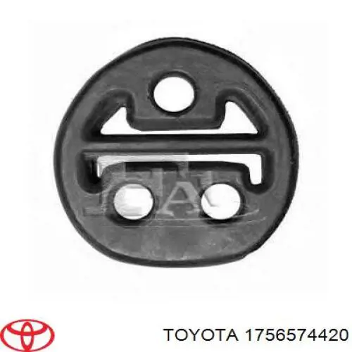 WL1340061B Mazda coxim de fixação do silenciador