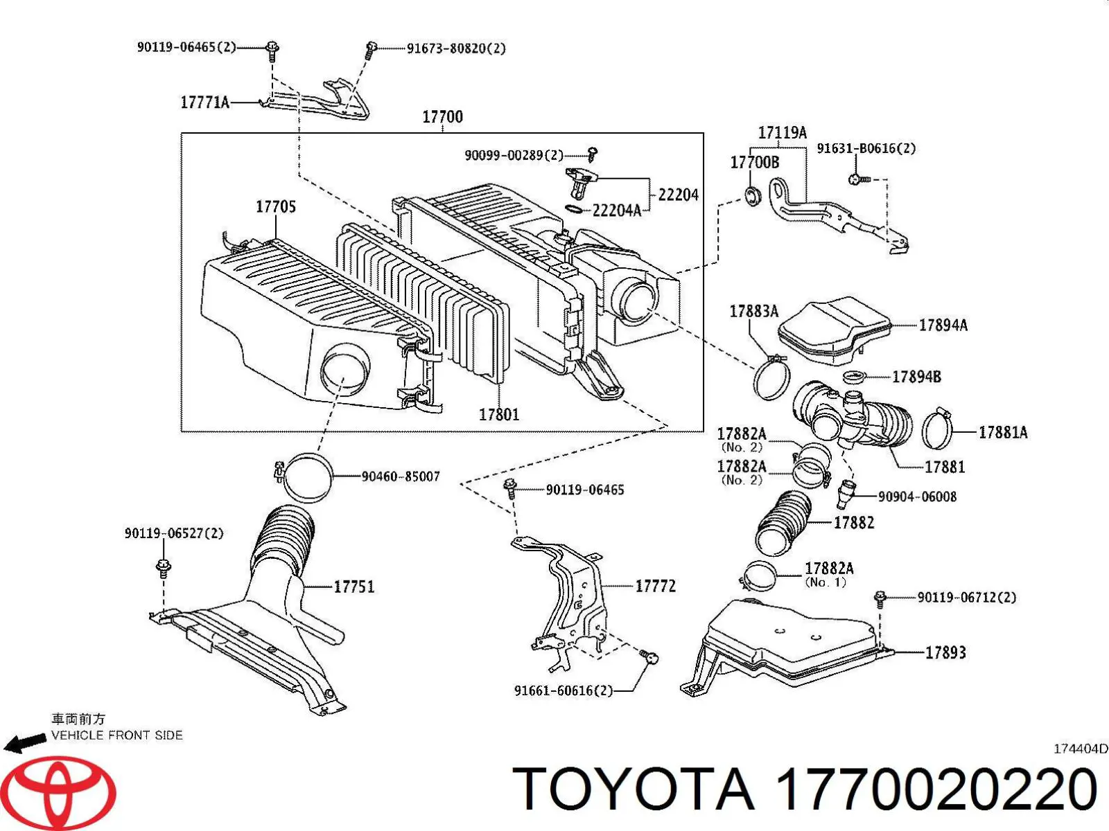  1770020220 Toyota