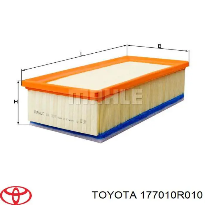 177010R010 Toyota воздушный фильтр