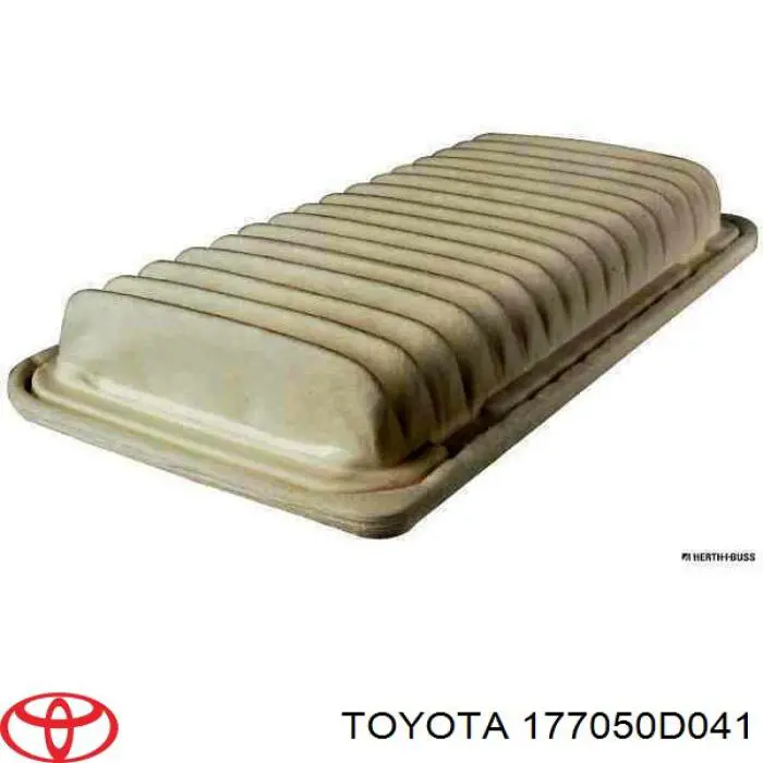177050D041 Toyota caixa de filtro de ar, parte superior