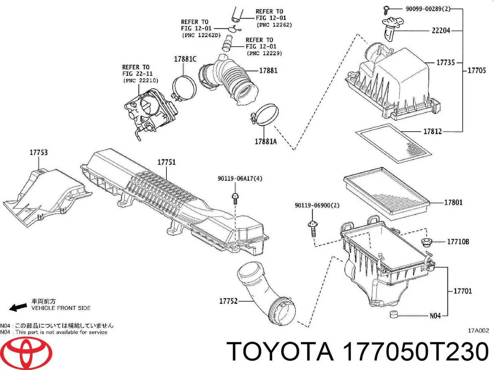  177050T230 Toyota