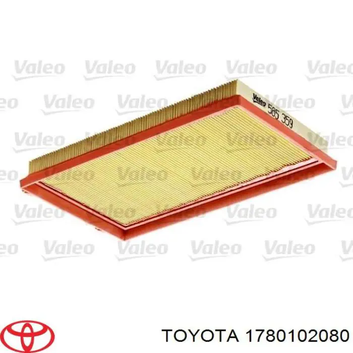Элемент воздушного фильтра Toyota 1780102080 цена, от 3.33 USD