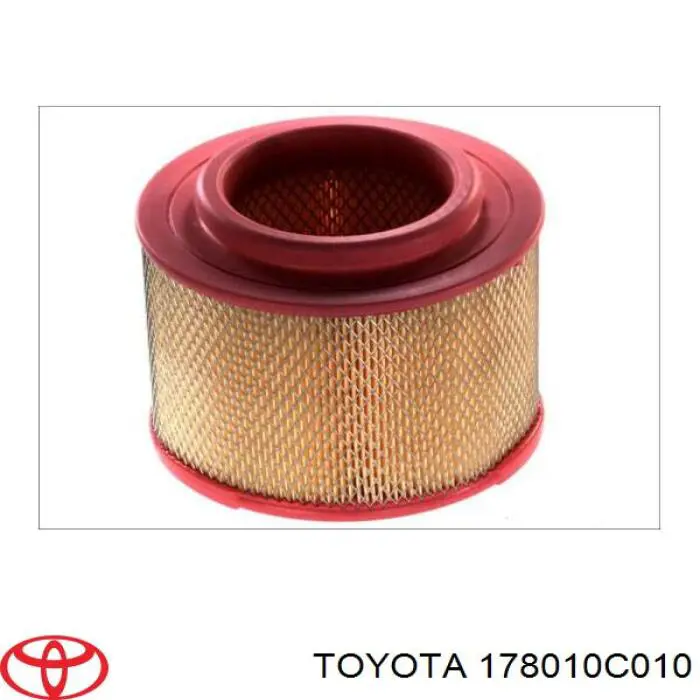 178010C010 Toyota filtro de ar