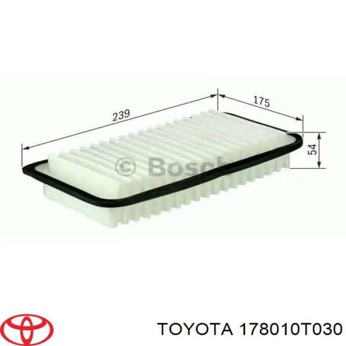 Воздушный фильтр 178010T030 Toyota