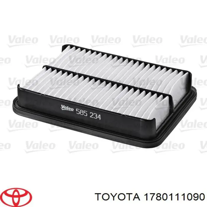 Filtro de aire 1780111090 Toyota