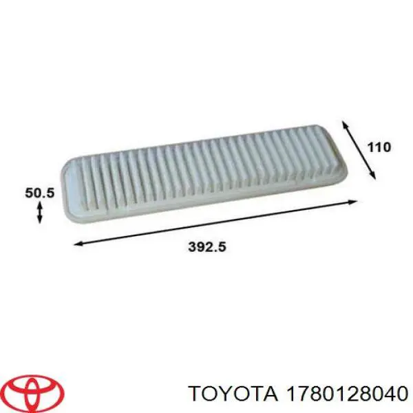 1780128040 Toyota filtro de ar