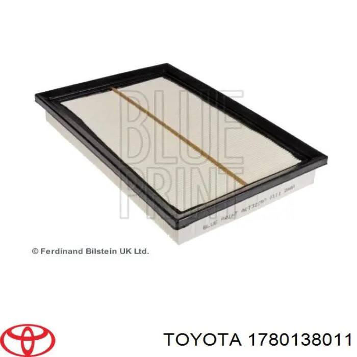 Фильтр воздушный Toyota 1780138011