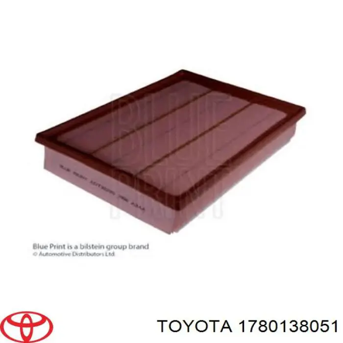 1780138051 Toyota Воздушный фильтр двигателя