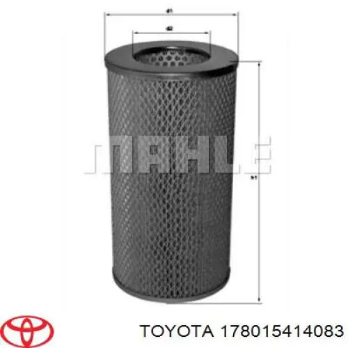 Воздушный фильтр 178015414083 Toyota